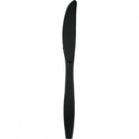 [Ctria-00098] Cuchillo Plastico Negro Medium Weight