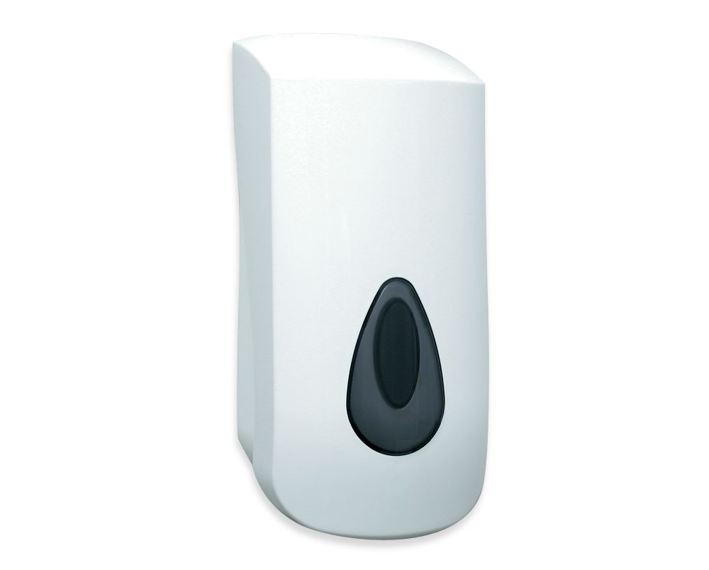 Dispendador Jabon Blanco 1Lt Sistema Sellado P/Jabon De Espuma