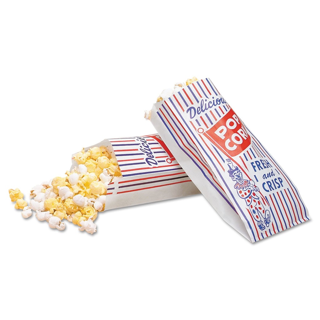 Funda Papel Popcorn 1Lb 4 X 1-1/2 X 8