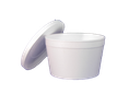 [PLT-00035] Plato Hondo Foam Sancochero 32Oz Con Tapa