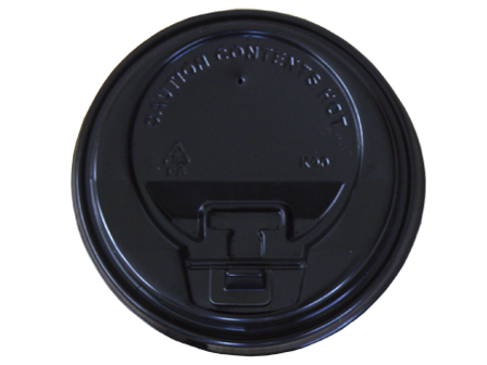 [TVCa-00077] Tapa Bebida Caliente Negra Viajero 8oz 80mm
