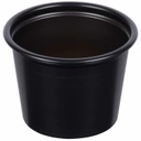 Vaso Plastico 1oz Negro