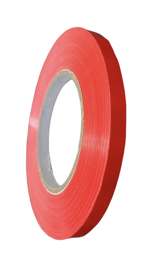 [Tps-00089] Tape Sellar Funda 3/8X180Yds Rojo 3"Core