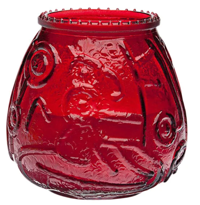 [VyV-00031] Velones Ambria Rojo 60Hrs