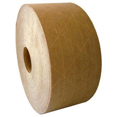 Papel Engomado Reforzado 3"X375' Natural Pa