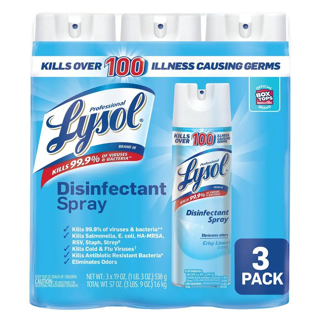 Lysol Disinfectant Spray Crisp Linen  562 Ml 