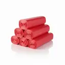 Funda Plastica Alta Densidad 30Gl 30X37 Roja