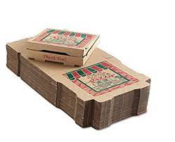Caja Pizza Corrugada Impresa12X12X2