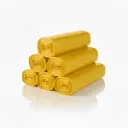 Funda Plastica Alta Densidad 30Gl 30X37 Amarilla 