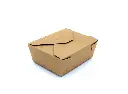 Bandejas Carton Delibox Kraft #1  5X4X2.5 Waves