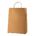 Funda Papel 25L Kraft Con Asa