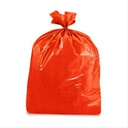 Funda Plastica Baja Densidad 55Gl 36x48 Roja