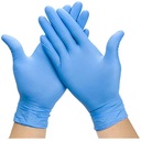 Guantes De Nitrilo Azul L