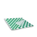 Papel Deli Verde Cuadros 12x12